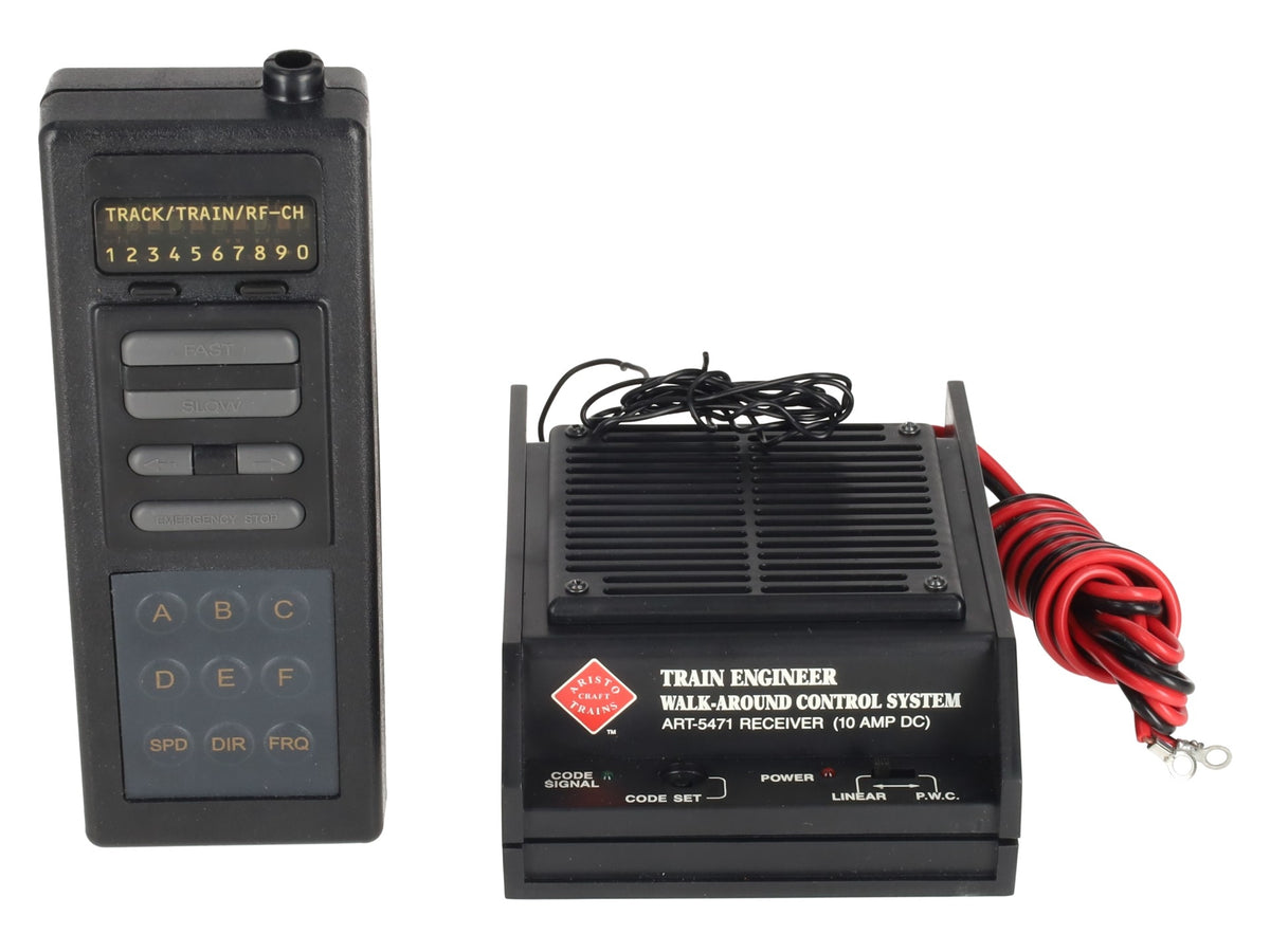 Aristo-Craft 55470 G Scale Train Engineer 10- Channel Walk-Around Control System EX/Box
