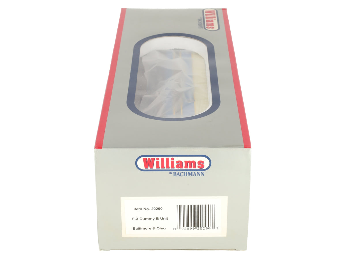 Williams 20290 O Gauge Baltimore & Ohio F-3 Non-Powered B-Unit Locomotive EX/Box
