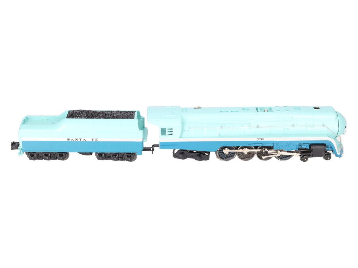 Williams 40301 O Gauge Santa Fe Blue Goose J Class 4-8-4 Steam Locomotive #3761 EX/Box
