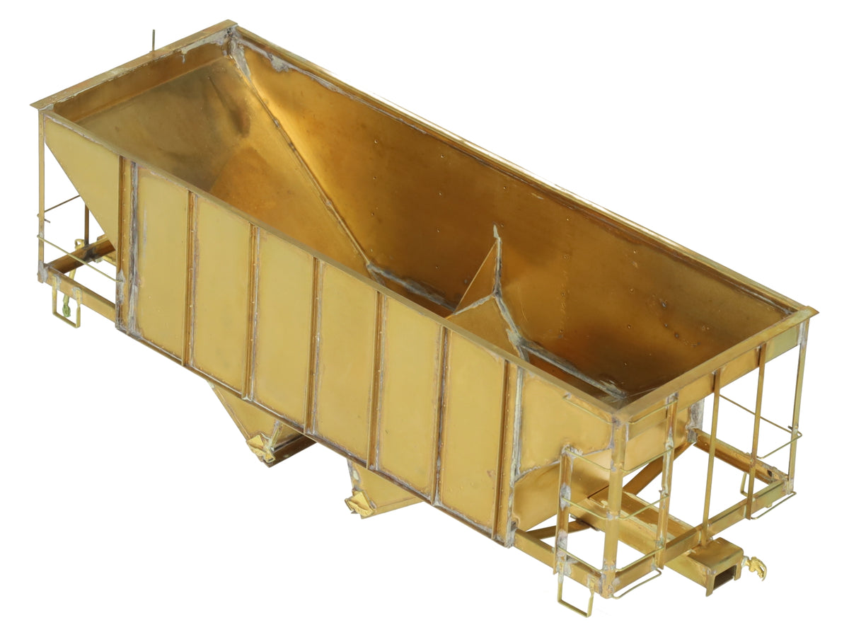 Iron Horse On3 Scale BRASS East Broadtop Ore Hopper Car- Unpainted VG/Box