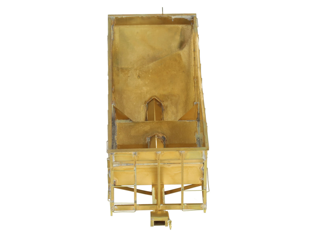 Iron Horse On3 Scale BRASS East Broadtop Ore Hopper Car- Unpainted VG/Box