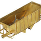 Iron Horse On3 Scale BRASS East Broadtop Ore Hopper Car- Unpainted VG/Box