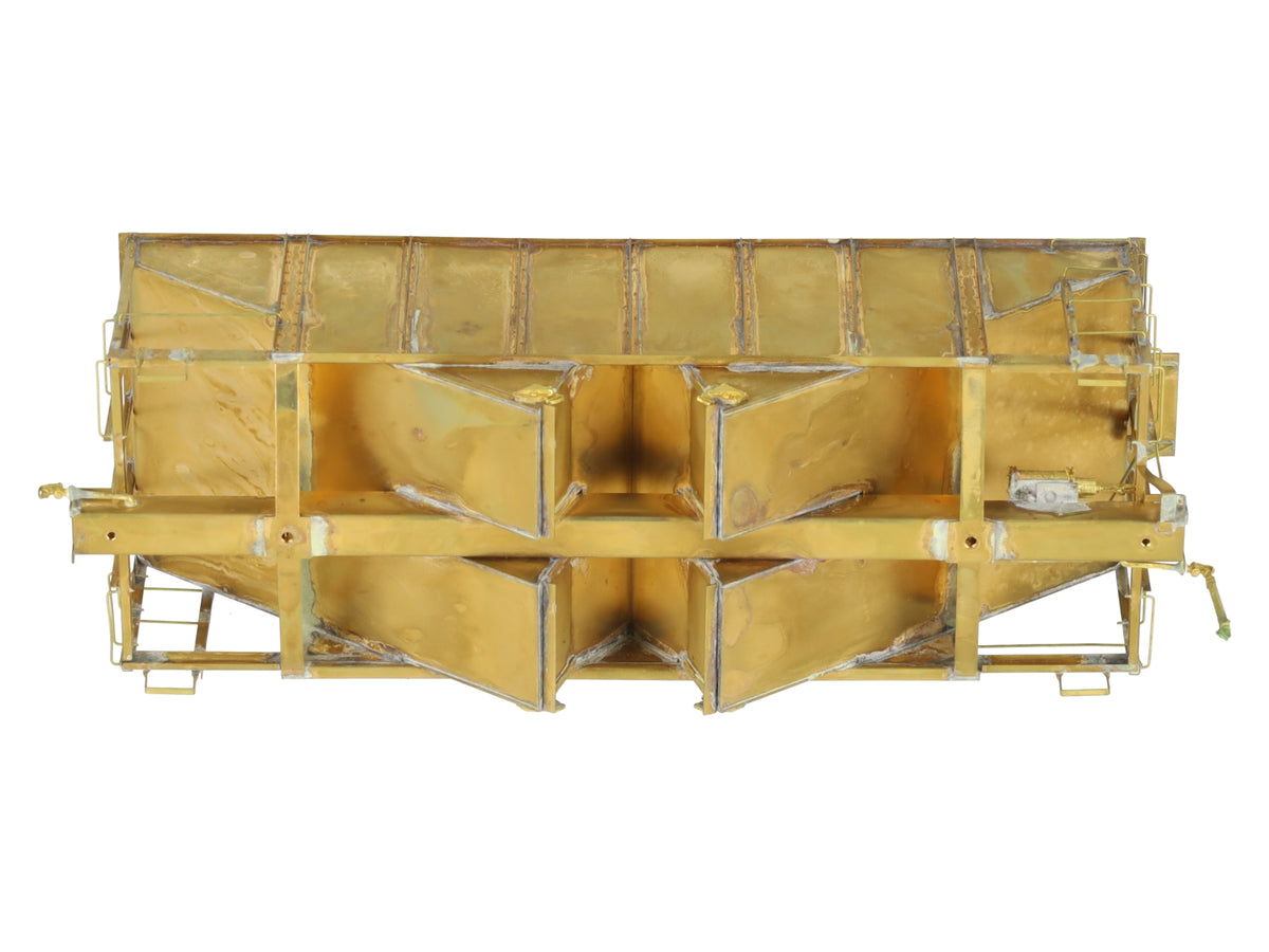 Iron Horse On3 Scale BRASS East Broadtop Ore Hopper Car- Unpainted VG/Box