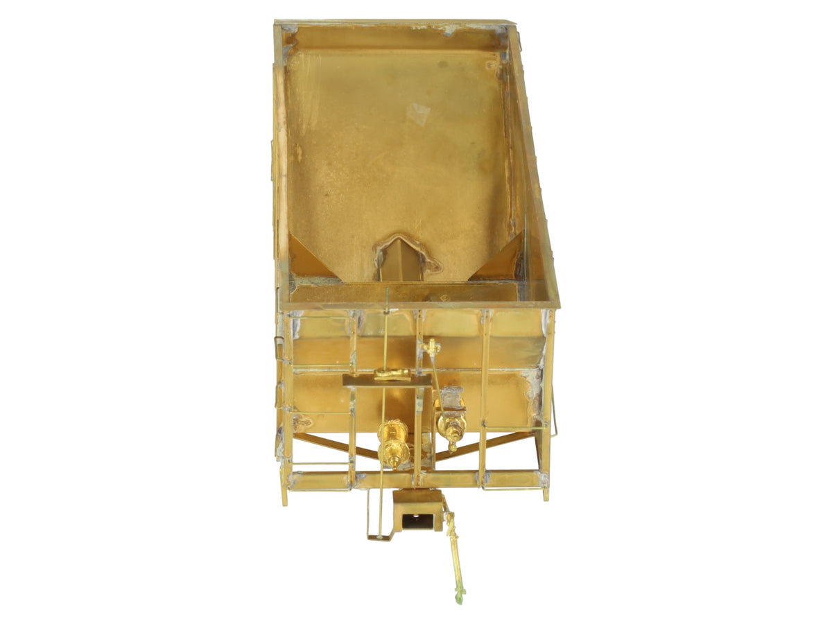 Iron Horse On3 Scale BRASS East Broadtop Ore Hopper Car- Unpainted VG/Box