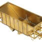 Iron Horse On3 Scale BRASS East Broadtop Ore Hopper Car- Unpainted VG/Box