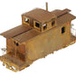 Westside Model Co. 0576 On3 Scale BRASS D&RGW Short Caboose- Unpainted/Box