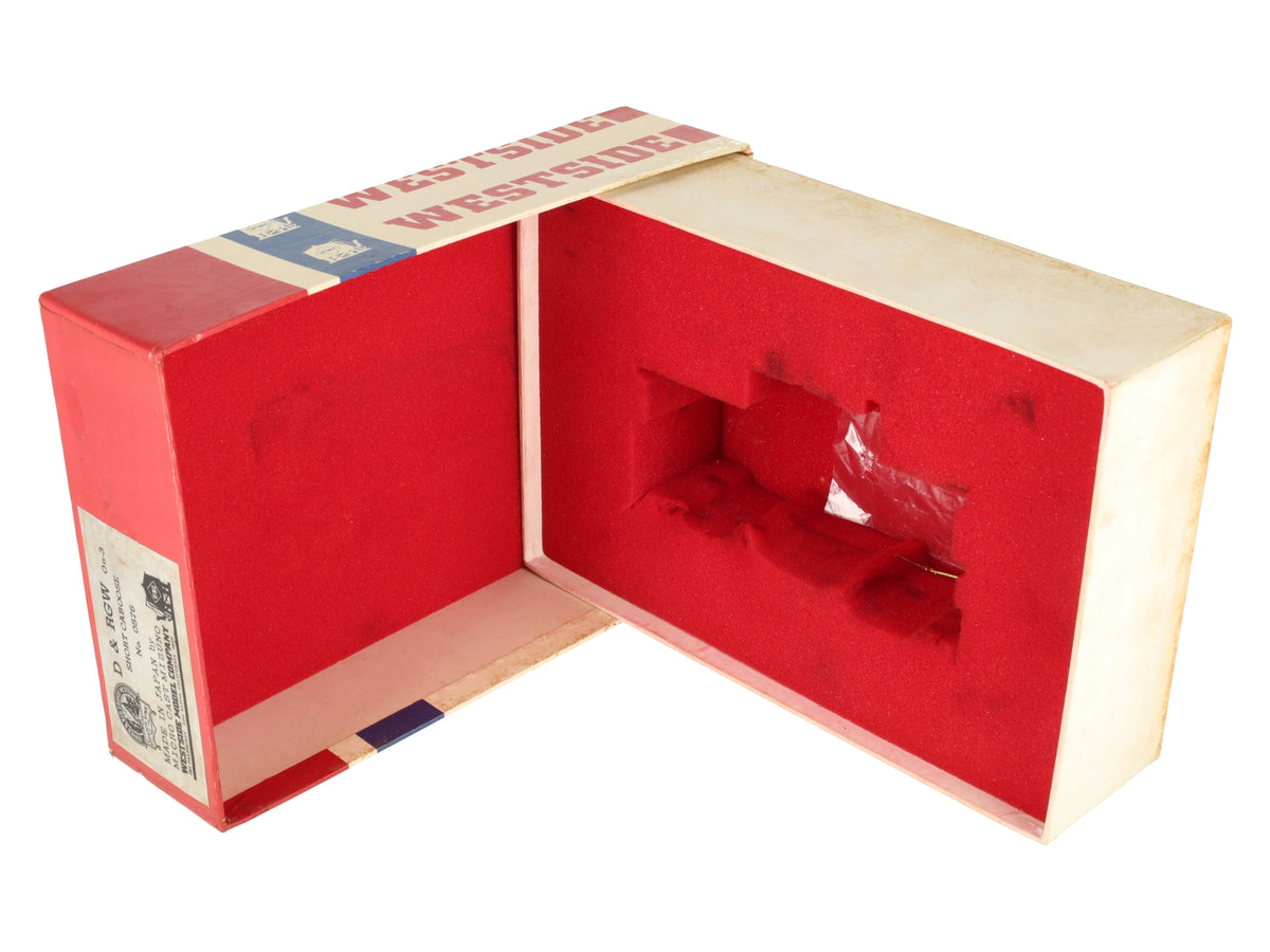 Westside Model Co. 0576 On3 Scale BRASS D&RGW Short Caboose- Unpainted/Box