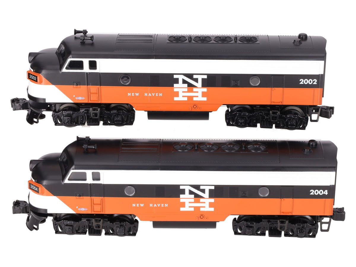 Williams 20714 O Gauge New Haven F7 A-A Diesel Locomotive Set EX/Box