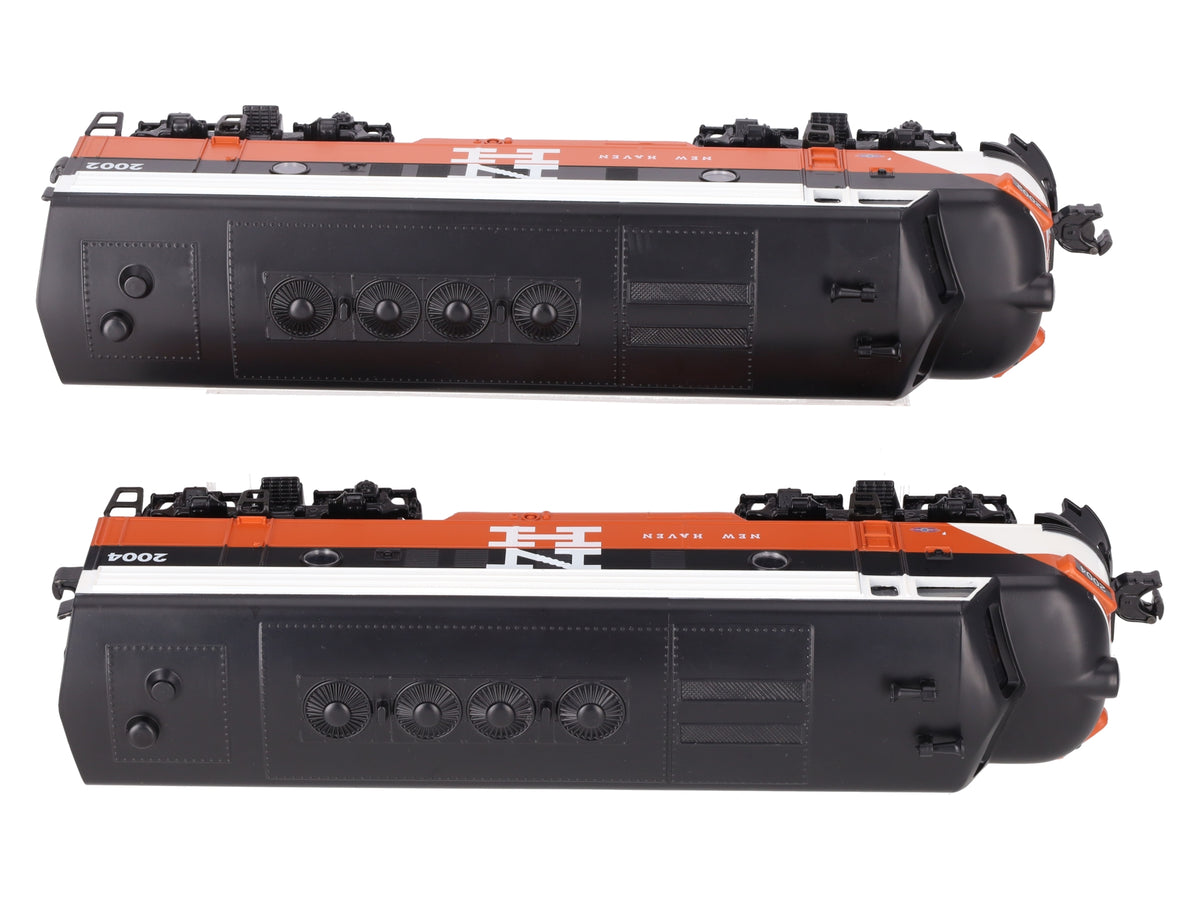 Williams 20714 O Gauge New Haven F7 A-A Diesel Locomotive Set EX/Box