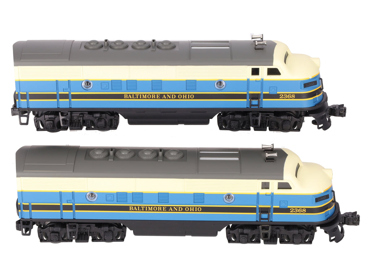 Williams 20190 O Gauge Baltimore & Ohio F-3 AA Diesel Locomotive Set #2368 EX/Box