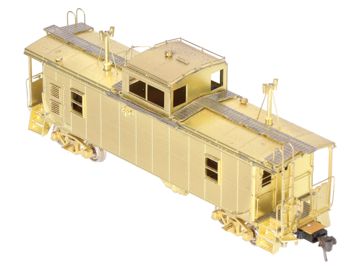 Overland 3821 HO Scale BRASS Canadian Pacific Rail Steel Caboose- Unpainted EX/Box