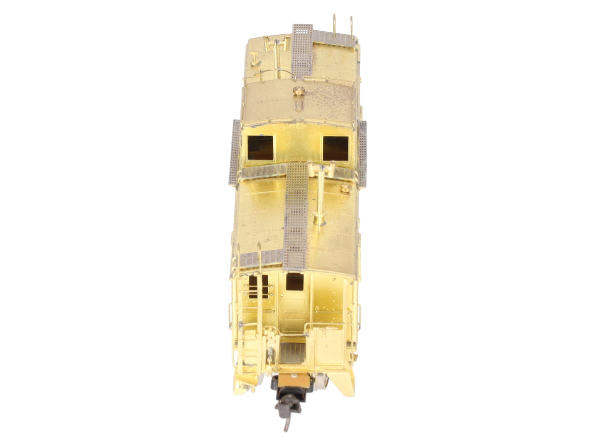 Overland 3821 HO Scale BRASS Canadian Pacific Rail Steel Caboose- Unpainted EX/Box