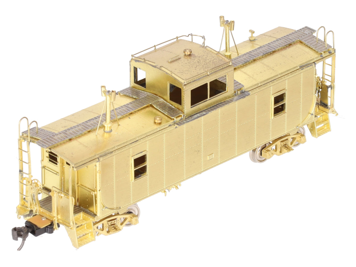 Overland 3821 HO Scale BRASS Canadian Pacific Rail Steel Caboose- Unpainted EX/Box