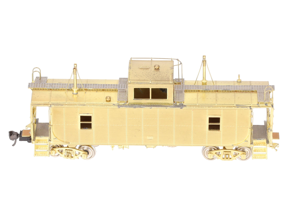 Overland 3821 HO Scale BRASS Canadian Pacific Rail Steel Caboose- Unpainted EX/Box