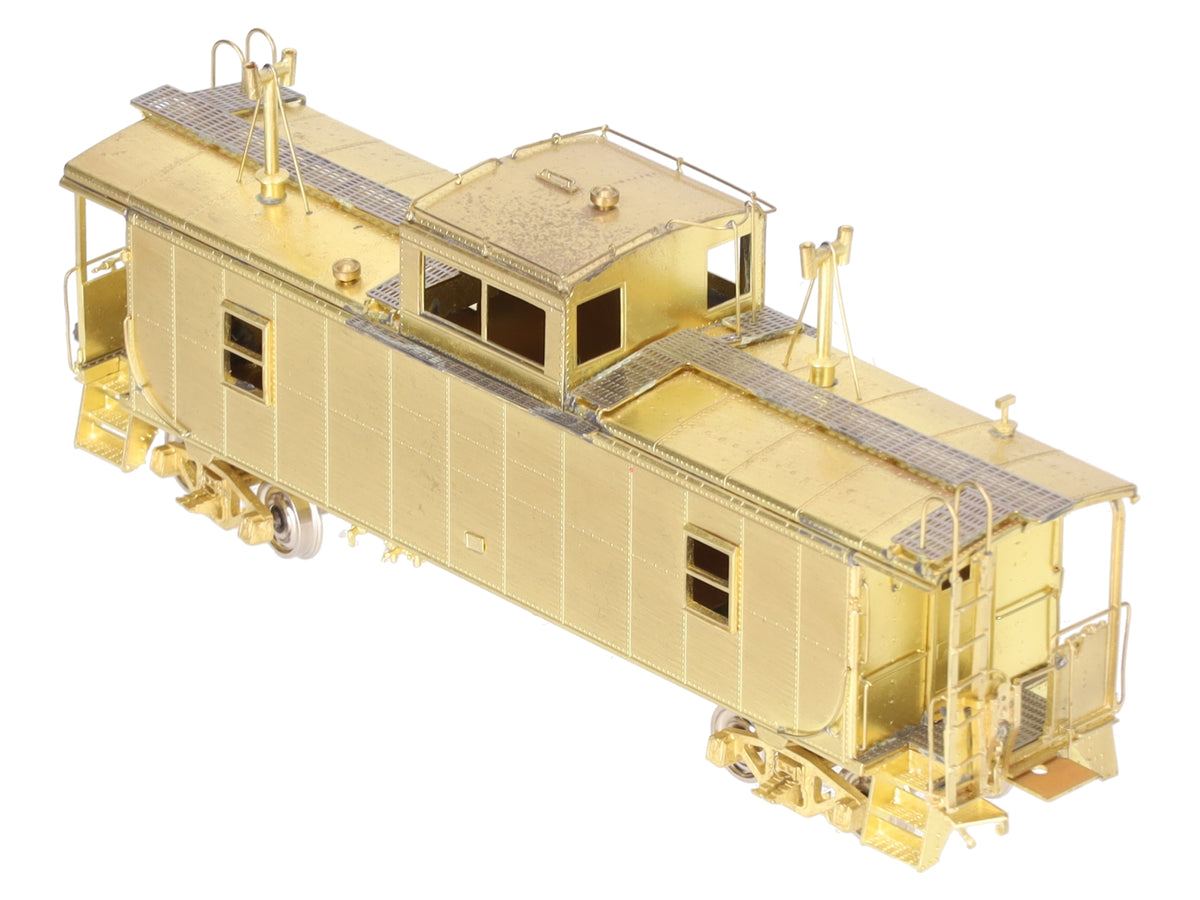 Overland 3821 HO Scale BRASS Canadian Pacific Rail Steel Caboose- Unpainted EX/Box