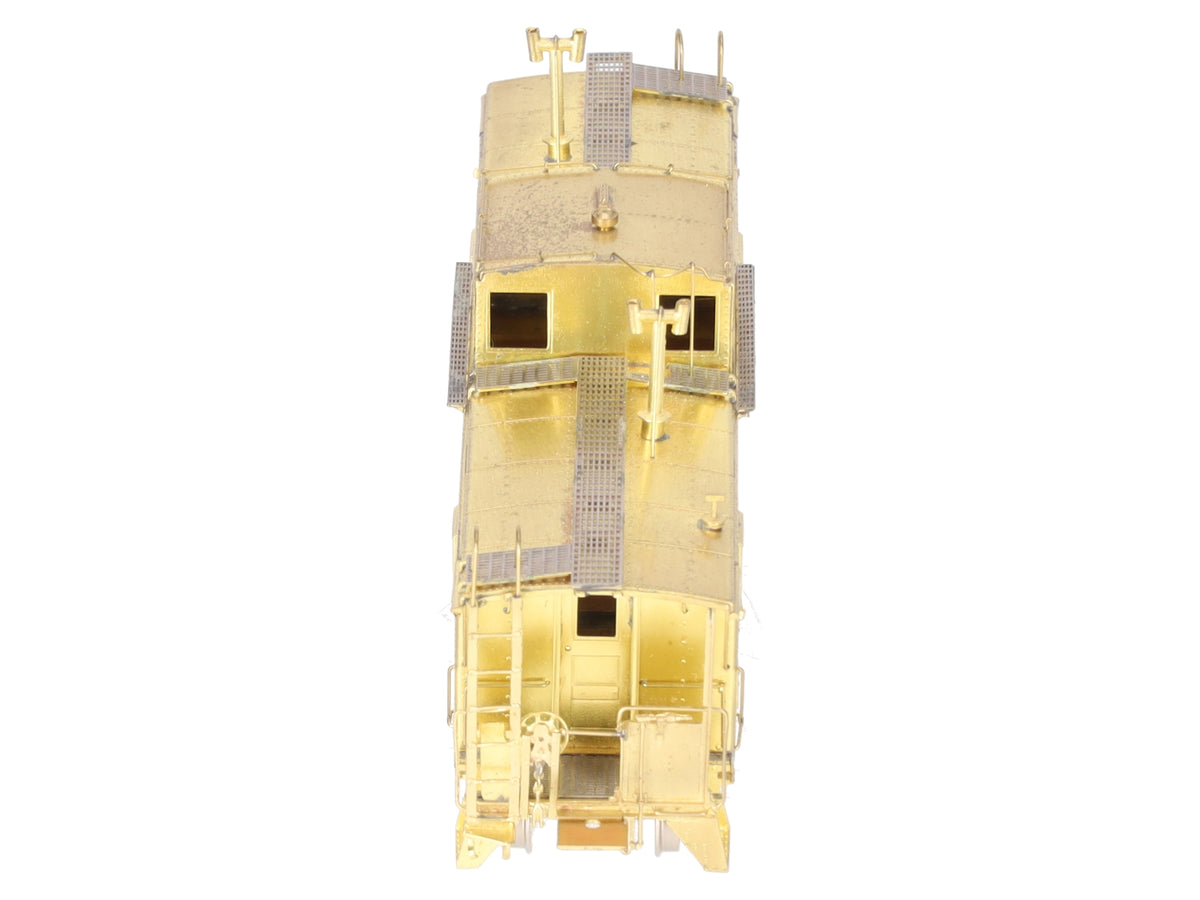 Overland 3821 HO Scale BRASS Canadian Pacific Rail Steel Caboose- Unpainted EX/Box
