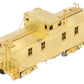 Overland 3884 HO Scale BRASS New York Central Wood Sheath Caboose- Unpainted EX/Box