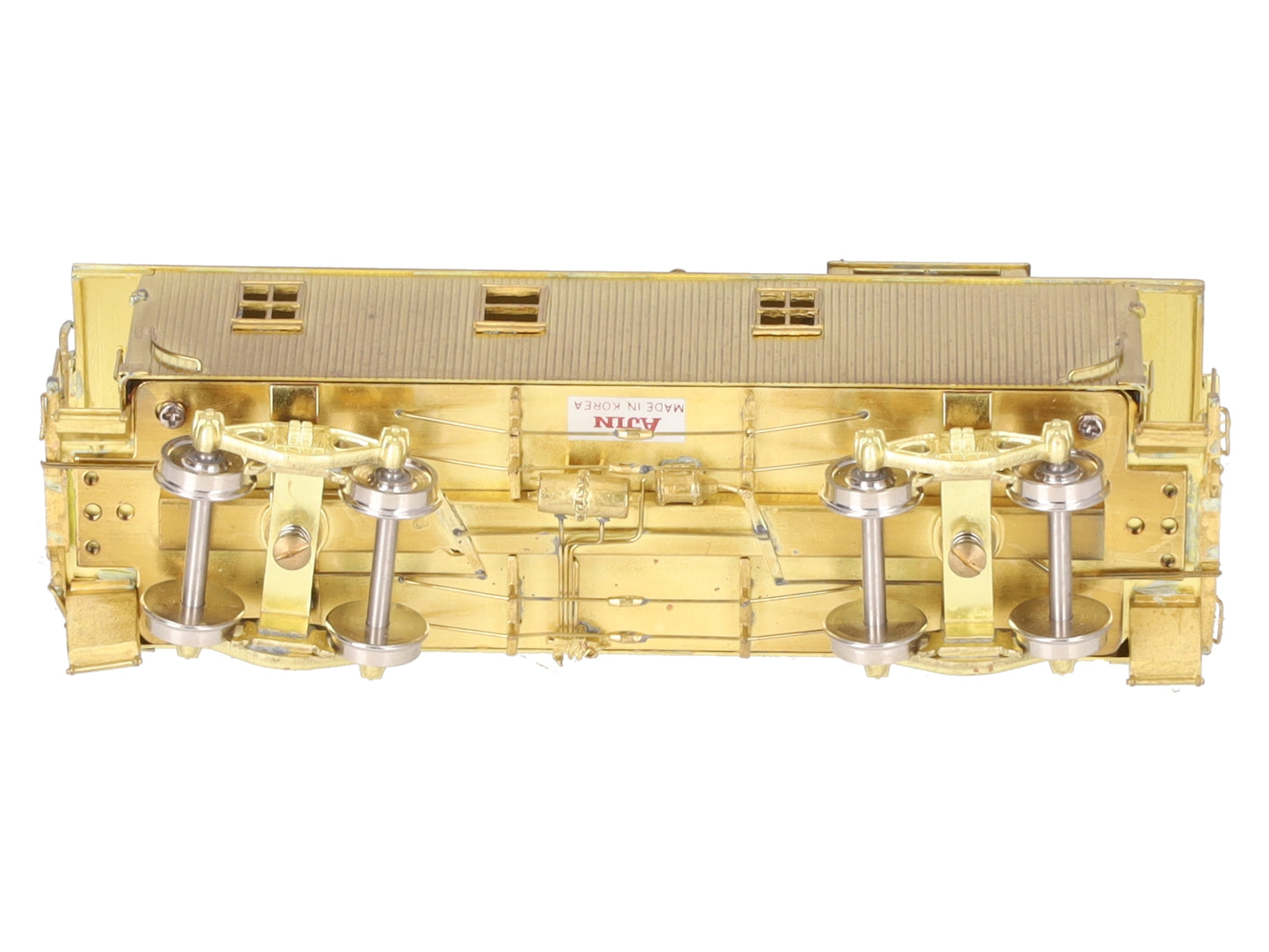 Overland 1190 HO Scale New York Central Woodside Caboose- Unpainted EX/Box