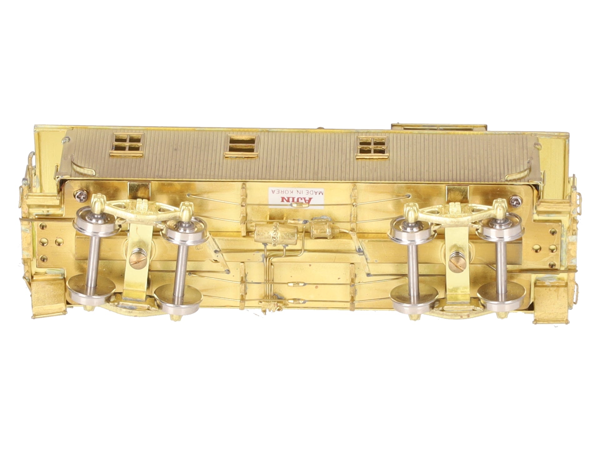 Overland 1190 HO Scale New York Central Woodside Caboose- Unpainted EX/Box