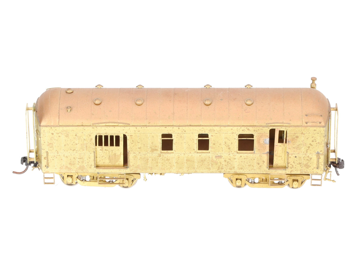 Precision Scale Company 15786 HO BRASS Harriman 40' RPO/Baggage Car- Unpainted VG/Box