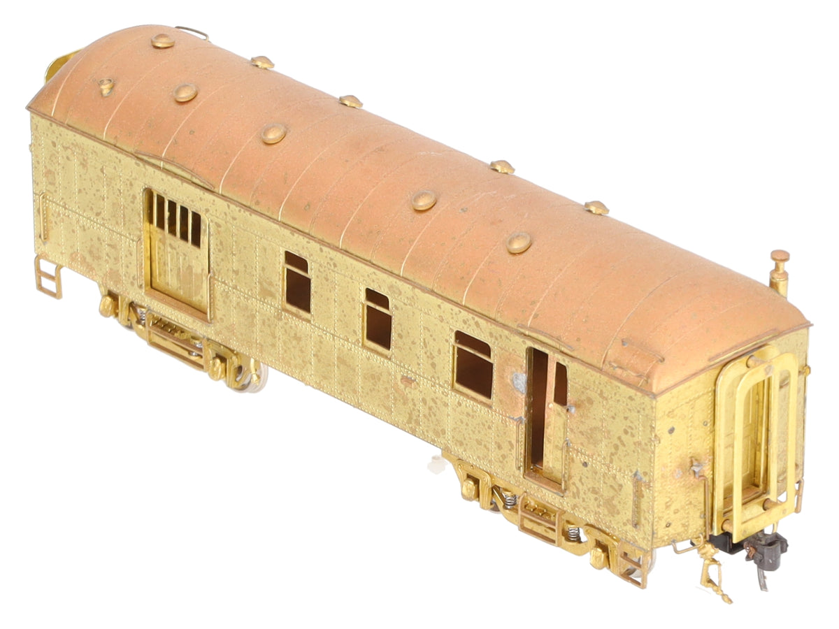 Precision Scale Company 15786 HO BRASS Harriman 40' RPO/Baggage Car- Unpainted VG/Box