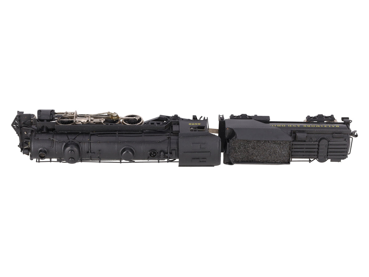 Akane HO BRASS B&O Q-4B 2-8-2 Mikado Steam Loco w/Vanderbilt Tender-Painted/Box