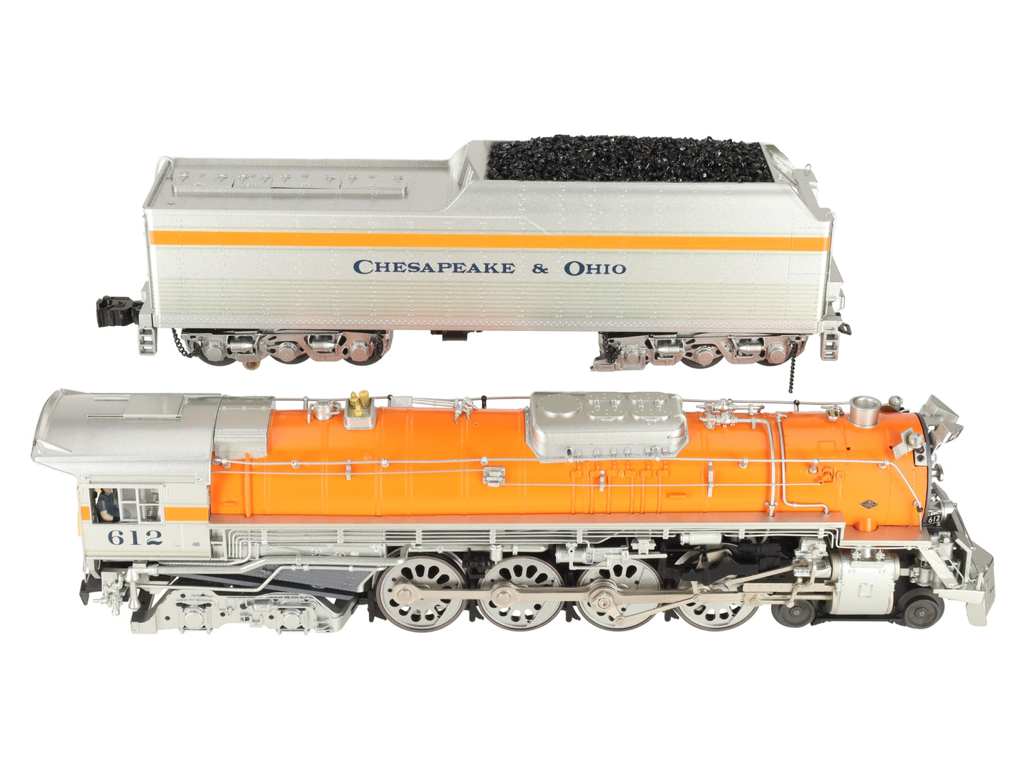 Lionel 2331100 O Gauge C&O "The Chessie" LEGACY Greenbrier Steam Locomotive #612 EX/Box