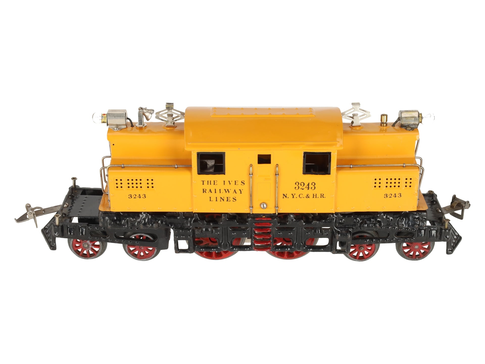 Ives 3243 Vintage Std. NYC and Hudson River 4-4-4 Electric Locomotive -Repainted