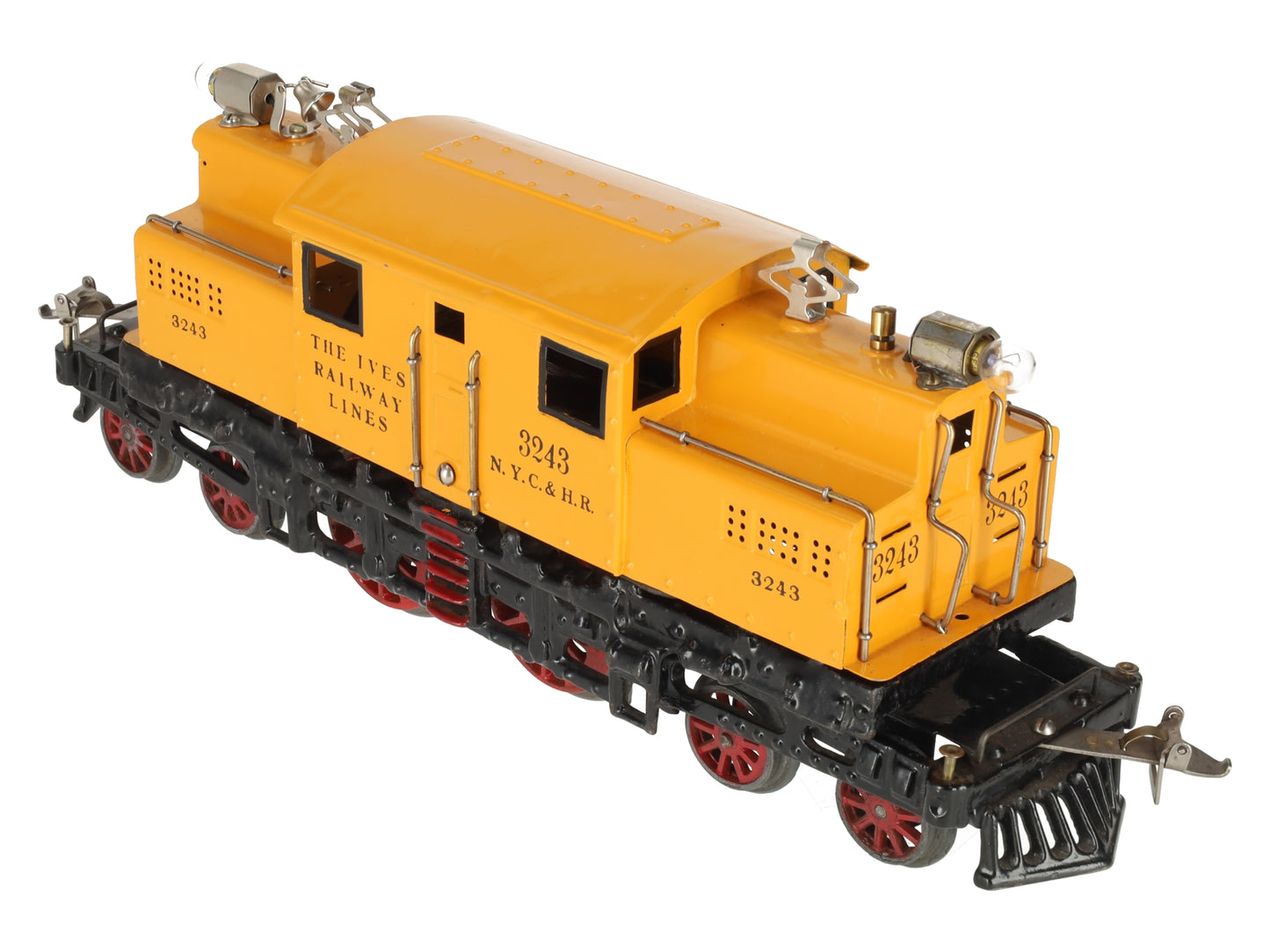 Ives 3243 Vintage Std. NYC and Hudson River 4-4-4 Electric Locomotive -Repainted