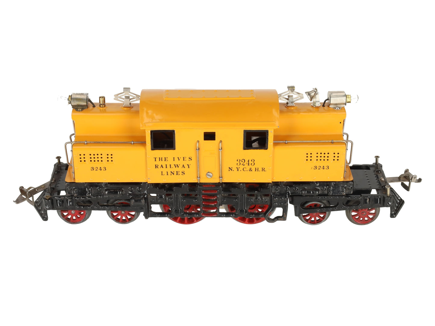 Ives 3243 Vintage Std. NYC and Hudson River 4-4-4 Electric Locomotive -Repainted