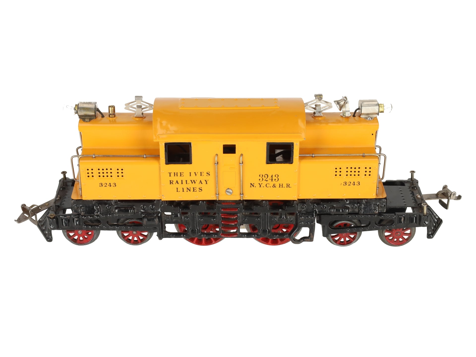 Ives 3243 Vintage Std. NYC and Hudson River 4-4-4 Electric Locomotive -Repainted