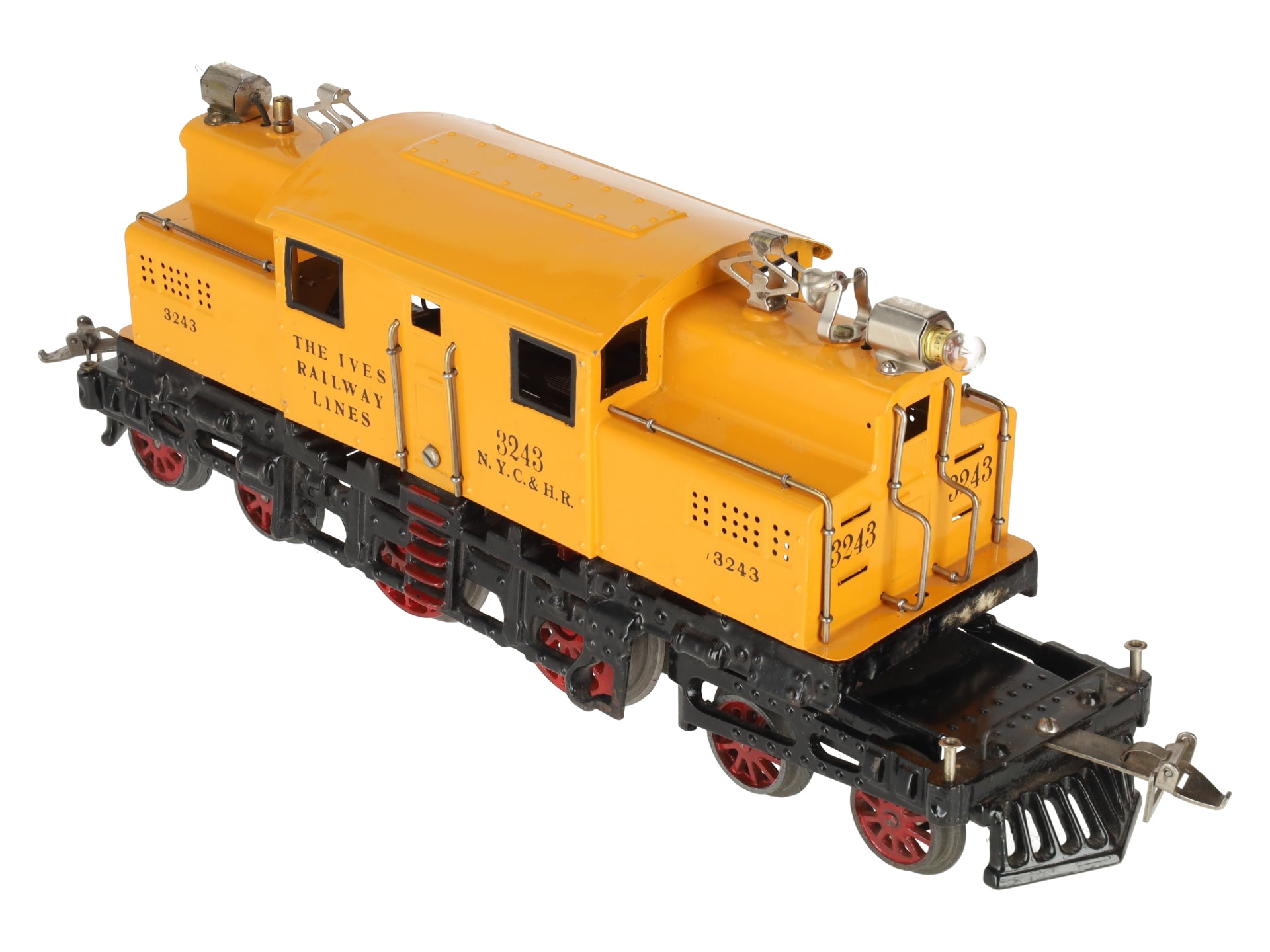Ives 3243 Vintage Std. NYC and Hudson River 4-4-4 Electric Locomotive -Repainted