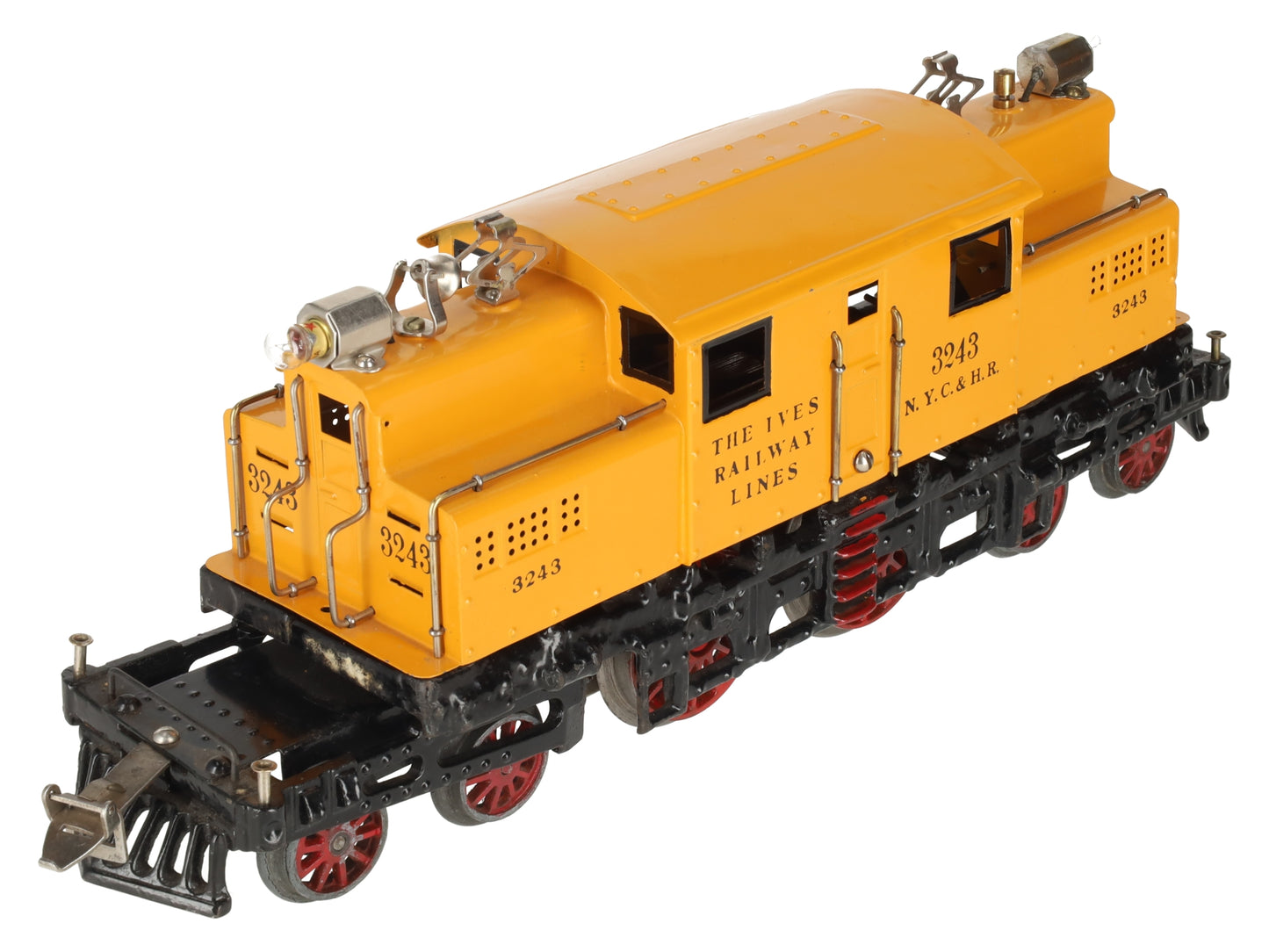 Ives 3243 Vintage Std. NYC and Hudson River 4-4-4 Electric Locomotive -Repainted