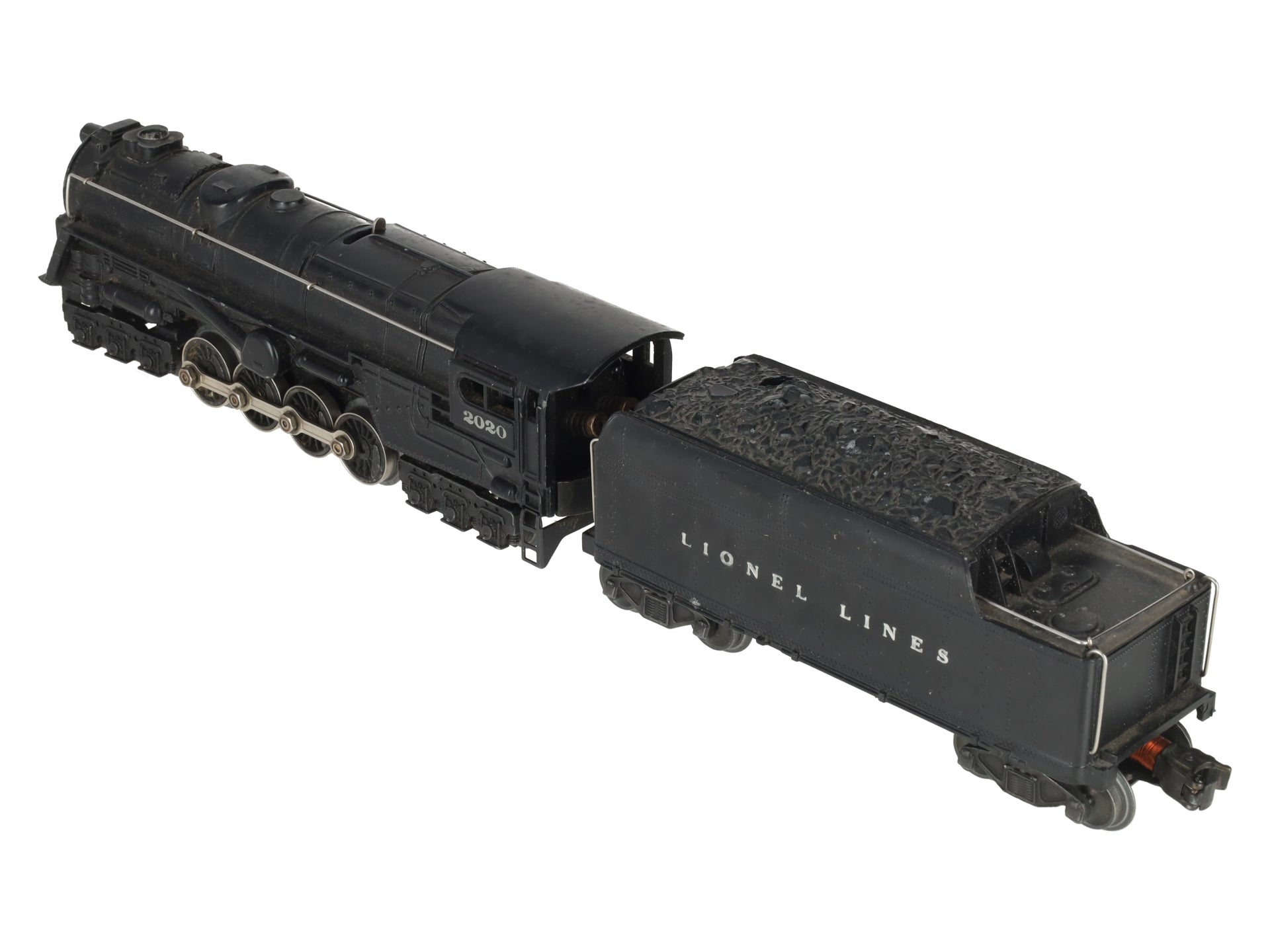 Lionel 2020 Vintage O 6-8-6 Diecast Steam Turbine Locomotive with 2020W Tender VG/Box