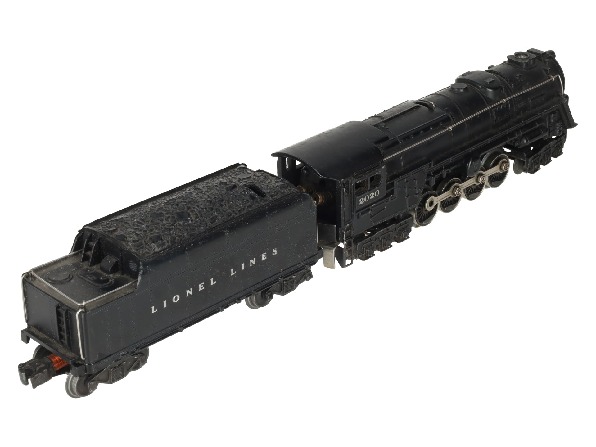 Lionel 2020 Vintage O 6-8-6 Diecast Steam Turbine Locomotive with 2020W Tender VG/Box
