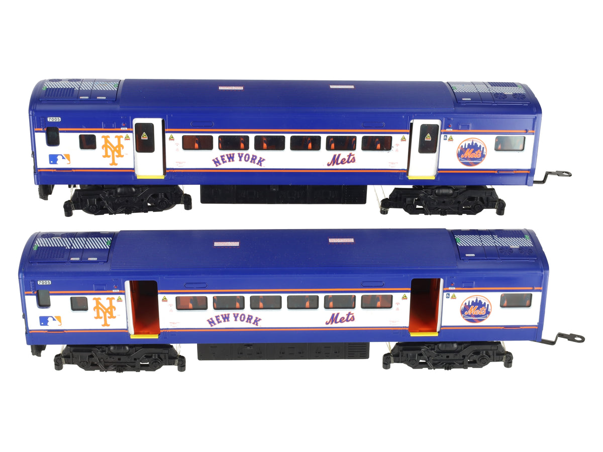 Lionel 7-12016 O Gauge New York Mets Passenger Cars EX