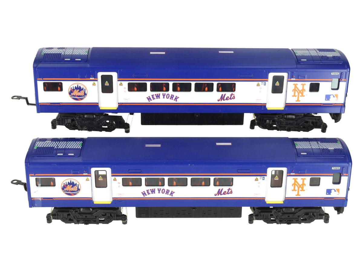 Lionel 7-12016 O Gauge New York Mets Passenger Cars EX