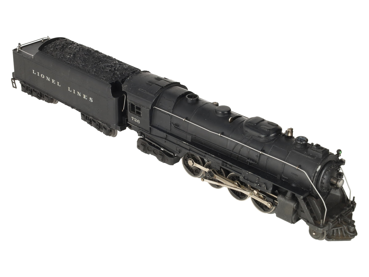 Lionel 726 Vintage O Berkshire 2-8-4 Steam Locomotive & 2426W Tender VG