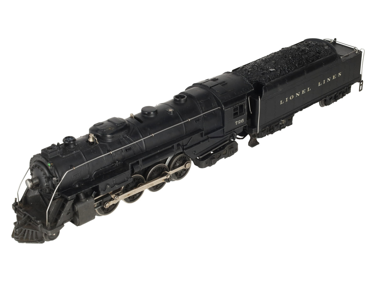 Lionel 726 Vintage O Berkshire 2-8-4 Steam Locomotive & 2426W Tender VG