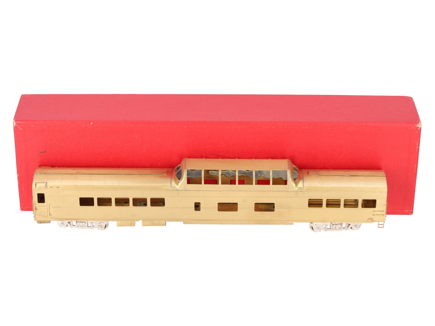 Soho 0466 HO BRASS Union Pacific Dome-Chair Coach Passenger #7000 - Unpainted EX/Box