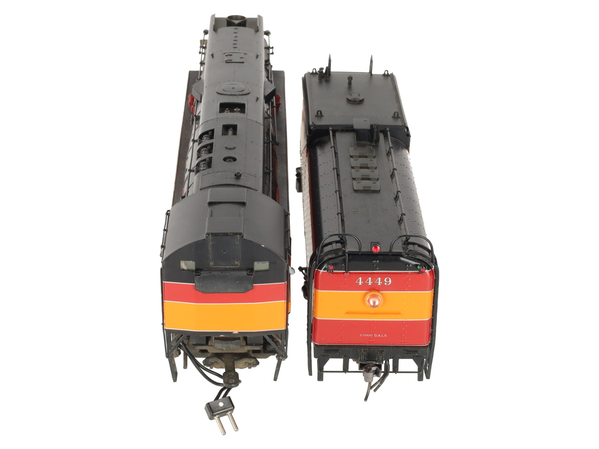 KTM Scale Models 4449 Custom Brass O SP Daylight 4-8-4 GS-4 Steam Loco #4449 EX/Box