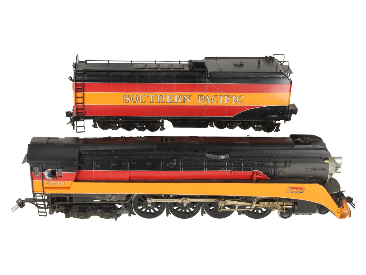 KTM Scale Models 4449 Custom Brass O SP Daylight 4-8-4 GS-4 Steam Loco #4449 EX/Box