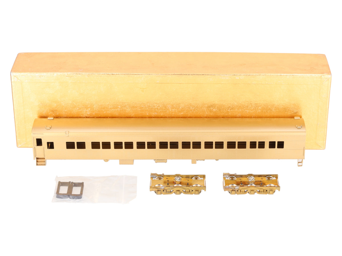 Oriental Limited (944-949) HO Scale 1937 BRASS Deluxe Coach Car - Unpainted EX/Box