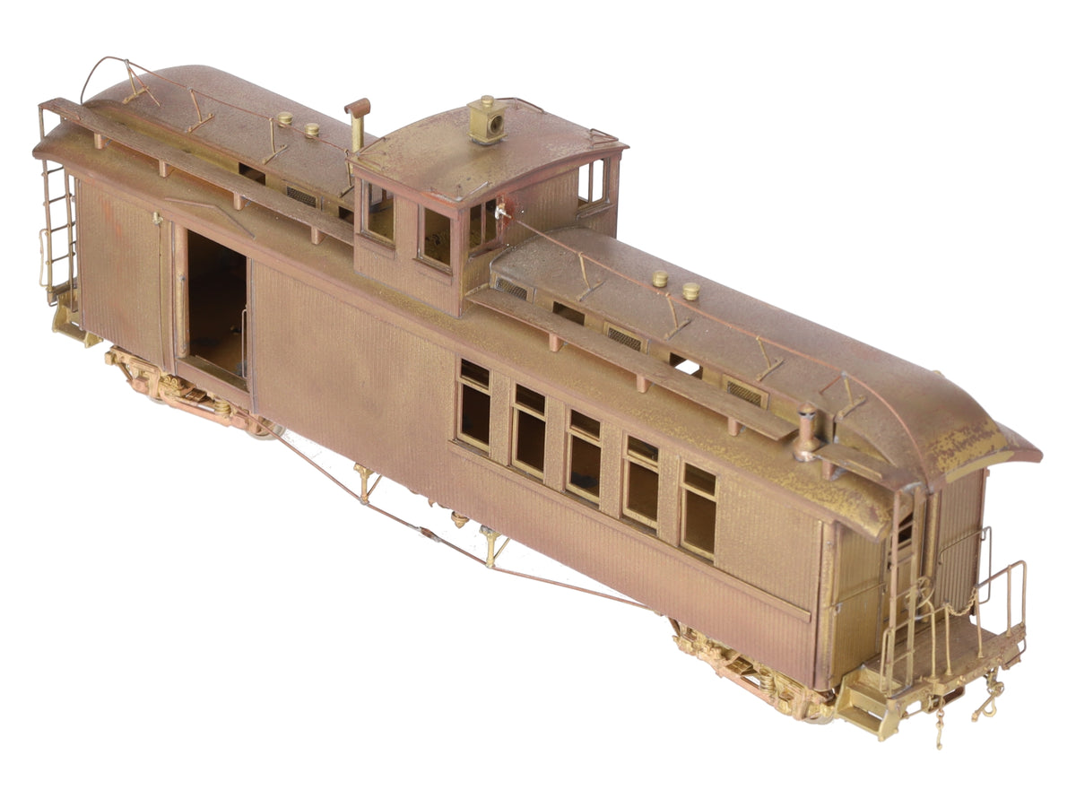 Precision Scale Co. 215 On3 BRASS D&RGW "Pagosa Junction" Caboose-Combine- U/P/Box