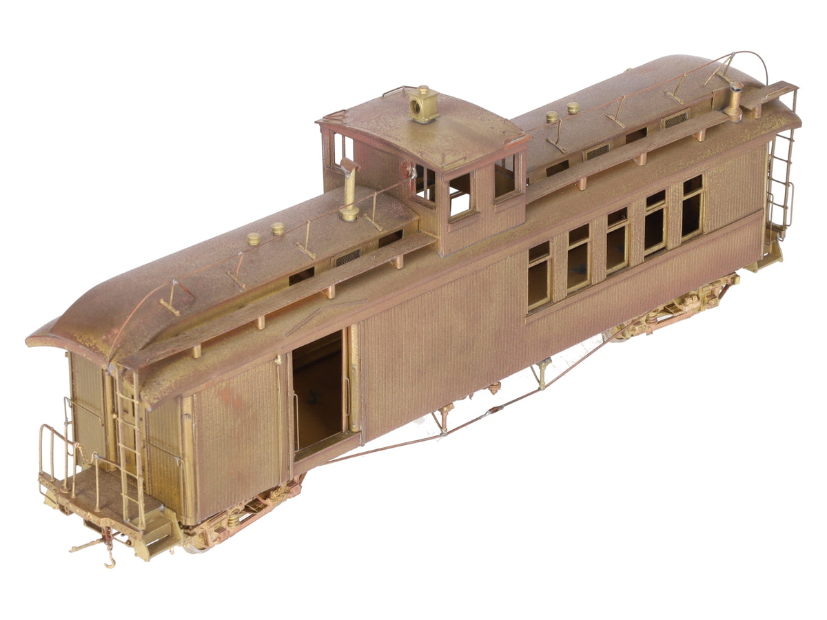 Precision Scale Co. 215 On3 BRASS D&RGW "Pagosa Junction" Caboose-Combine- U/P/Box