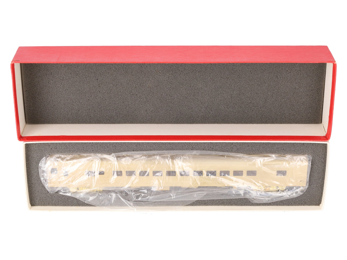 S. Soho & Co. 0492 HO Scale BRASS Union Pacific Coach Car #5512 - Unpainted VG/Box