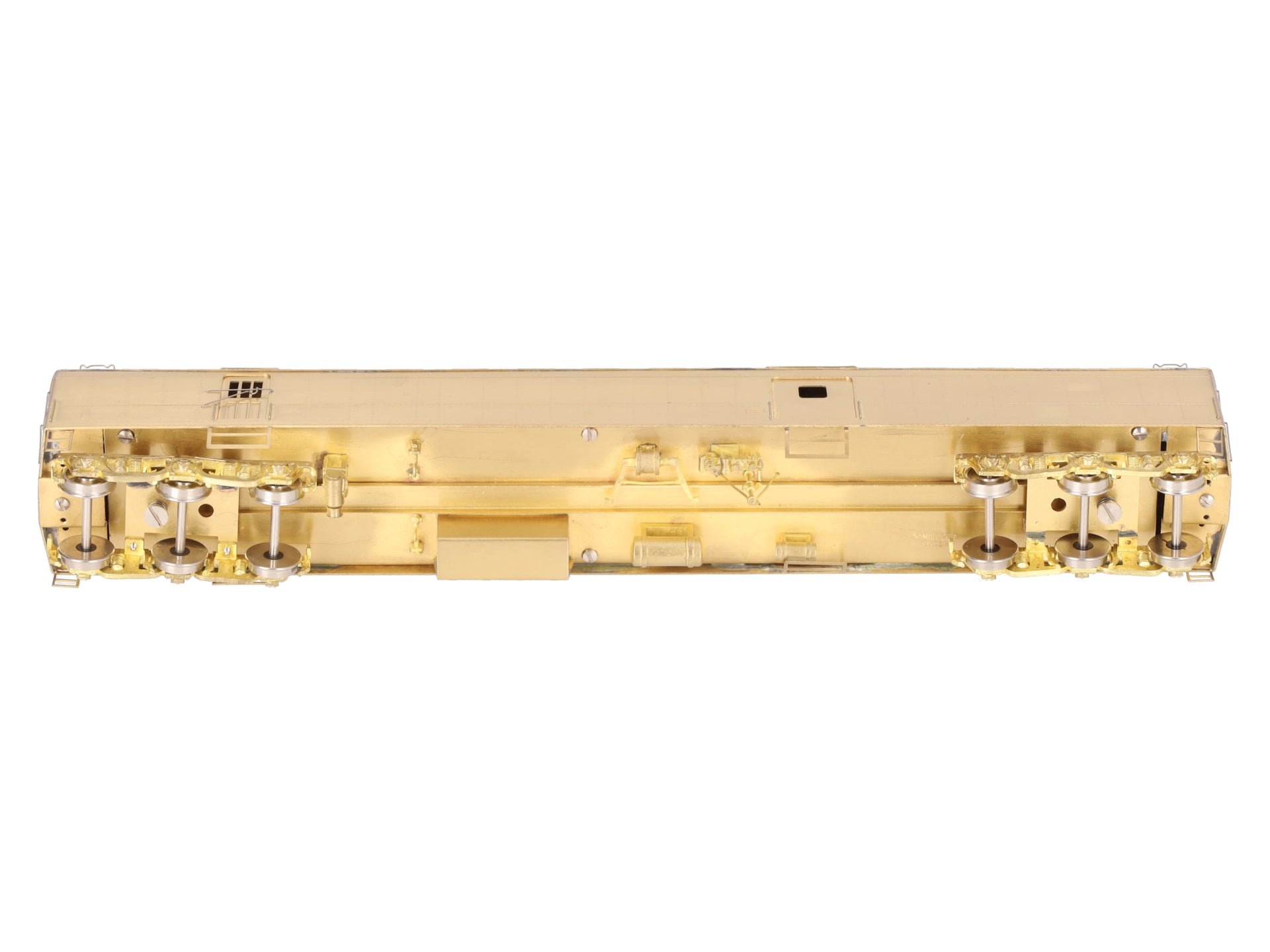 The Coach Yard 6151 HO BRASS SP 69' HARRIMAN Postal Storage Rebuilt RPO Car- U/P EX/Box