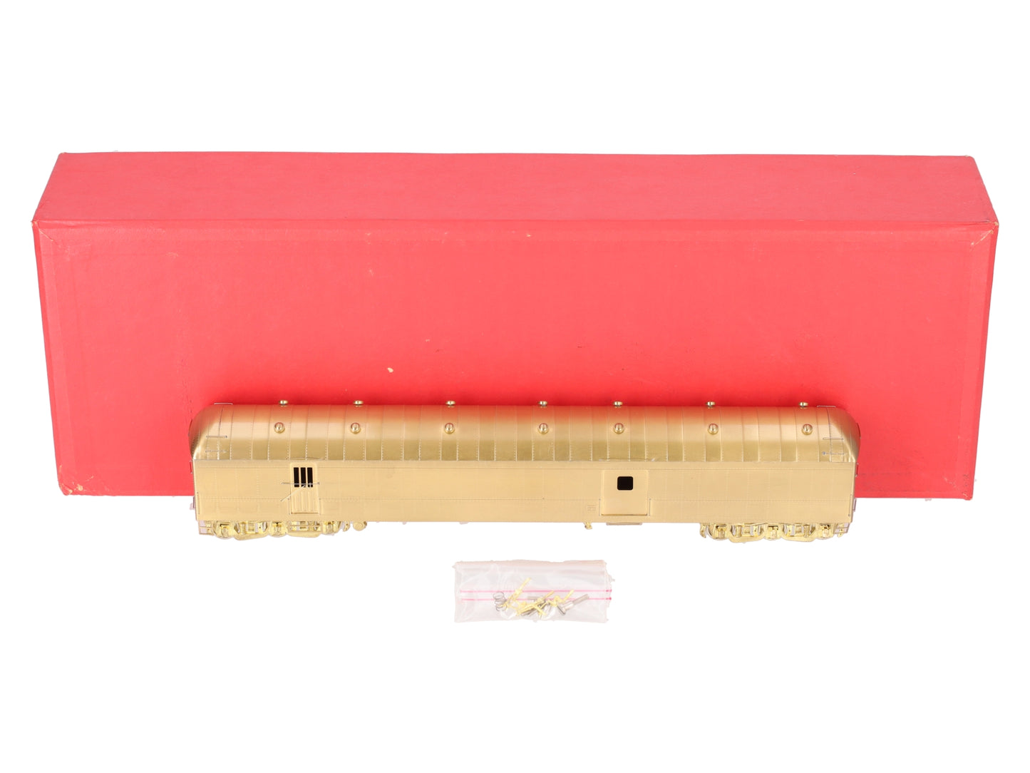 The Coach Yard 6151 HO BRASS SP 69' HARRIMAN Postal Storage Rebuilt RPO Car- U/P EX/Box