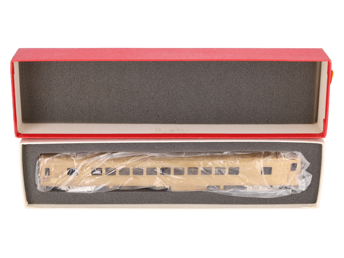 S. Soho & Co. 0482 HO Scale BRASS Union Pacific Coach Car #5450 - Unpainted EX/Box