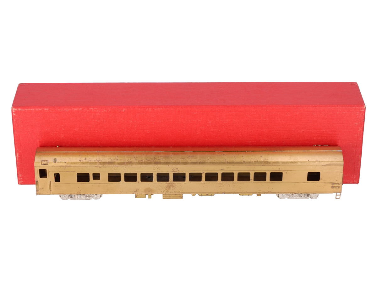 S. Soho & Co. 0482 HO Scale BRASS Union Pacific Coach Car #5450 - Unpainted EX/Box